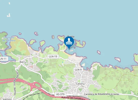 Map of PLAYA BORIZO PM3