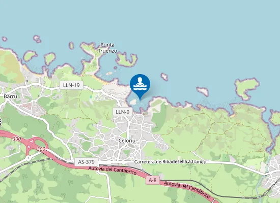 Map of PLAYA PALOMBINA / LAS CAMARAS PM3