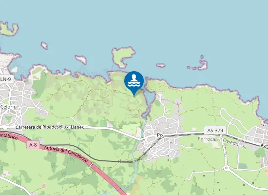 Map of PLAYA POO PM1