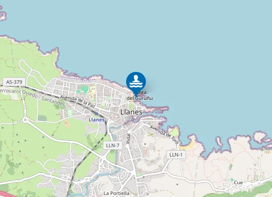 Map of PLAYA EL SABL?N PM1