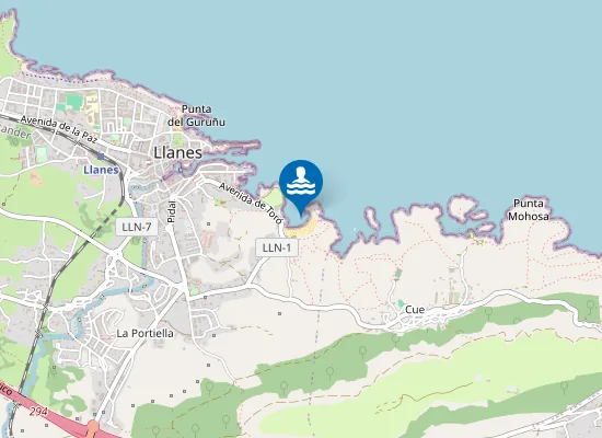 Map of PLAYA TOR? PM1