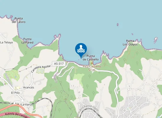 Map of PLAYA AGUILAR PM1