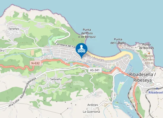 Map of PLAYA SANTA MARINA PM1