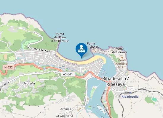 Map of PLAYA SANTA MARINA PM2