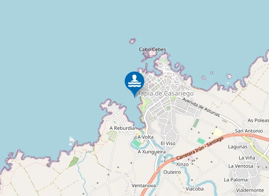 Map of PLAYA ANGUILEIRO PM3