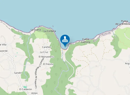 Map of PLAYA MERON PM1