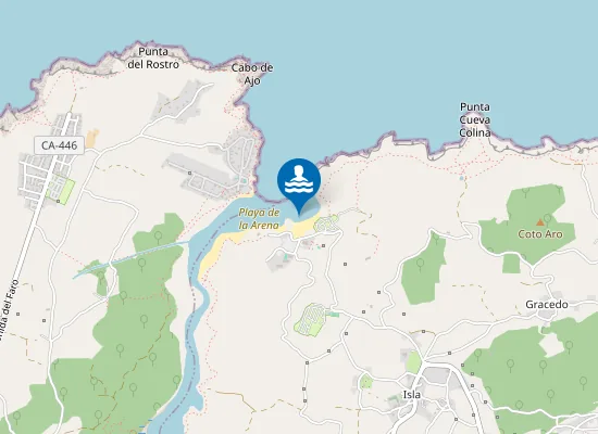 Map of PLAYA LA ARENA PM1