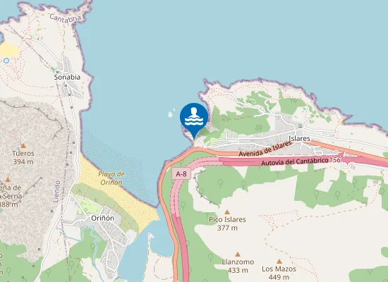 Map of PLAYA ARENILLAS PM1