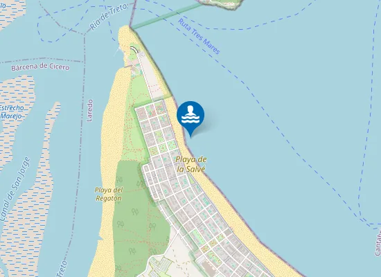 Map of PLAYA SALVE PM1