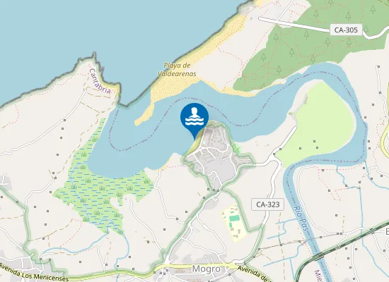 Map of PLAYA DE MOGRO PM1