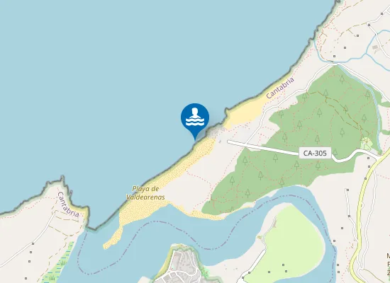 Map of PLAYA DE LIENCRES PM1