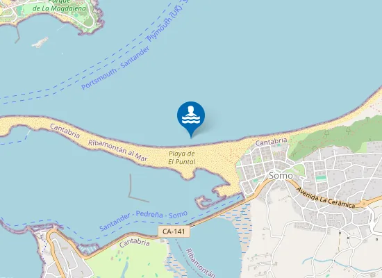 Map of PLAYA PUNTAL PM1