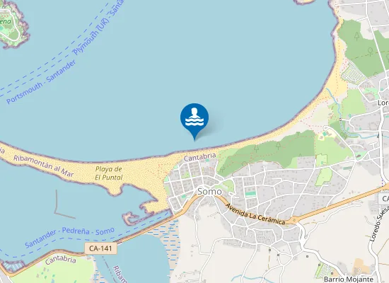 Map of PLAYA SOMO PM1