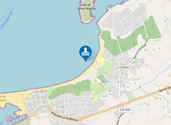 Map of PLAYA LOREDO PM1