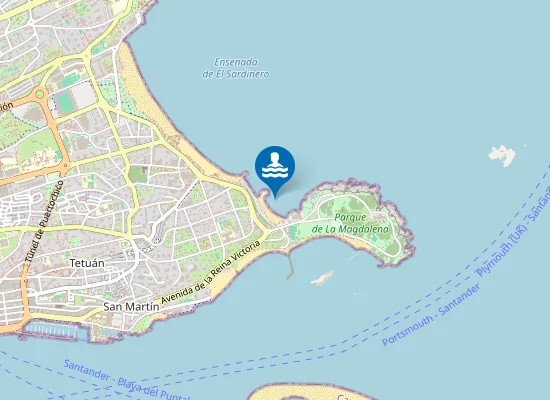 Map of PLAYA CAMELLO PM1