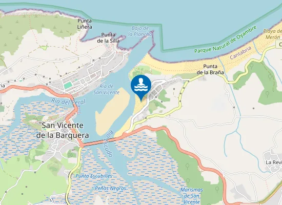 Map of PLAYA TOSTADERO PM1