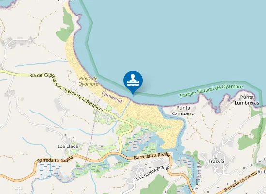 Map of PLAYA DE OYAMBRE PM1
