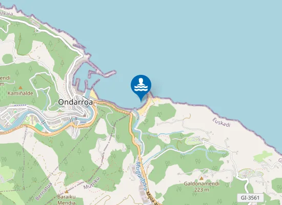 Map of PLAYA DE SATURRAR?N PM1