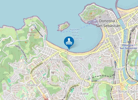 Map of PLAYA DE LA CONCHA PM2