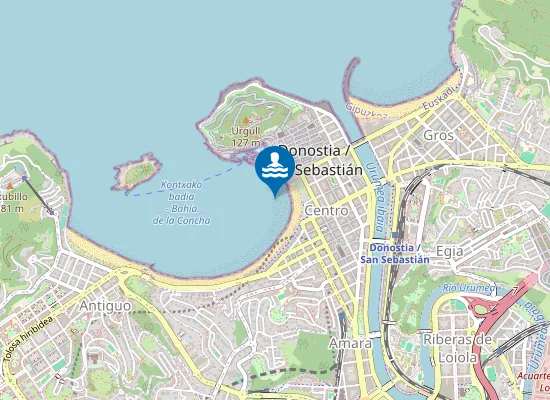 Map of PLAYA DE LA CONCHA PM3