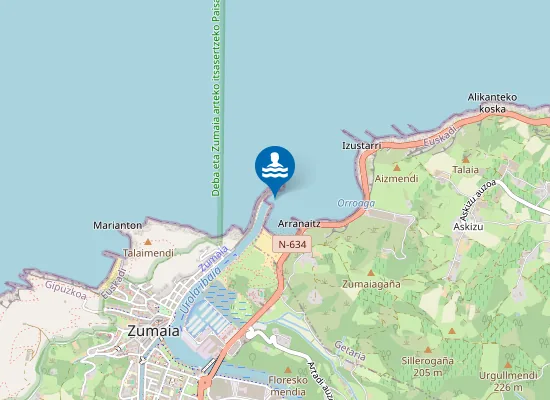 Map of PLAYA DE SANTIAGO PM1