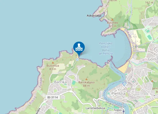 Map of PLAYA MURIOLA PM1