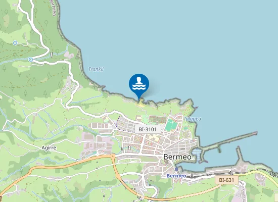 Map of PLAYA DE ARITZATXU PM1