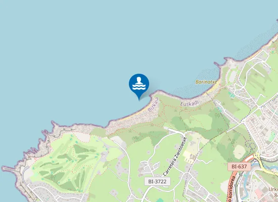 Map of PLAYA DE AZKORRI PM1