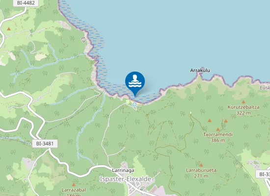 Map of PLAYA DE OGELLA PM1