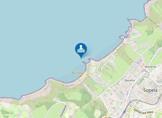 Map of PLAYA DE BARINATXE PM1