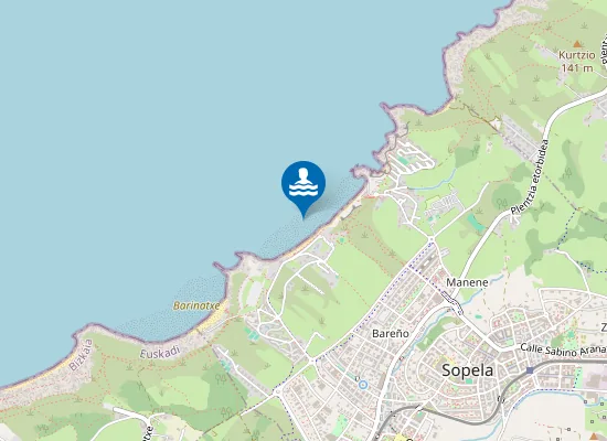 Map of PLAYA DE ARRIATERA-ATXABIRIBIL PM2