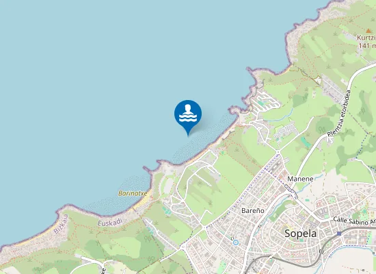 Map of PLAYA DE ARRIATERA-ATXABIRIBIL PM3