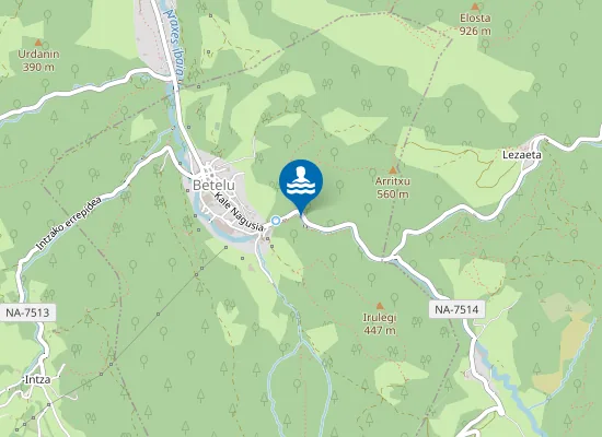 Map of RIO ARAXES BETELU PM1