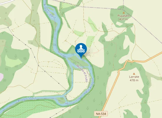 Map of RIO ARAGON CARCASTILLO PM1
