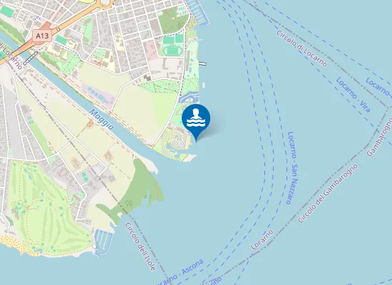 Map of Campeggio Delta