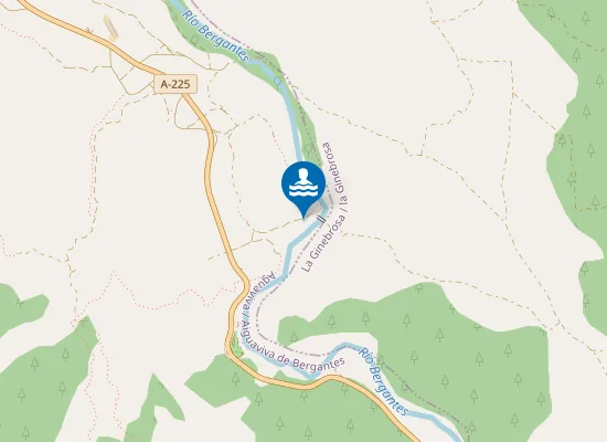 Map of RIO BERGANTES AGUAVIVA PM1