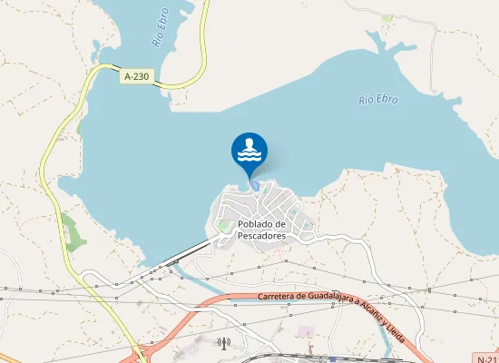 Map of Embalse Mequinenza Caspe 02 Pm1