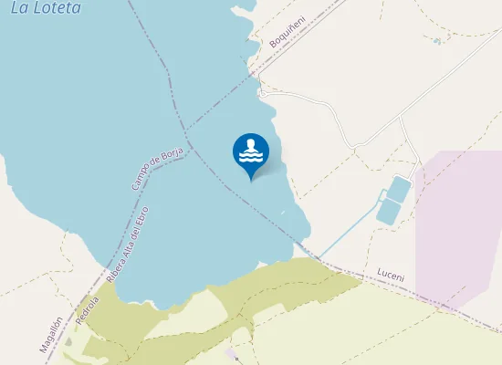 Map of Embalse La Loteta Luceni Pm1