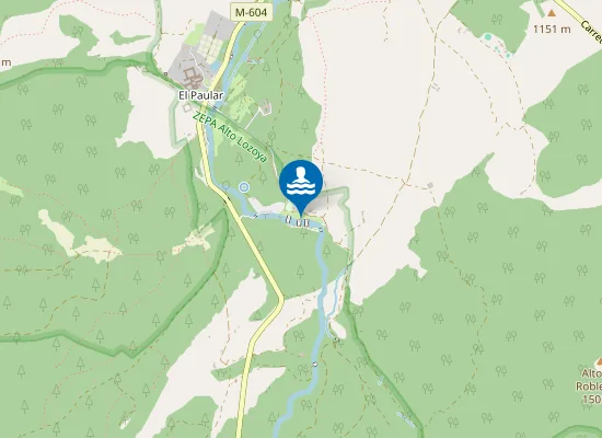 Map of RIO LOZOYA RASCAFR?A PM1