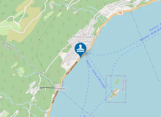 Map of Albergo La Rocca