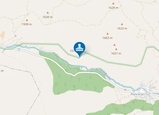 Map of Arroyo Cimorro Navalacruz Pm1