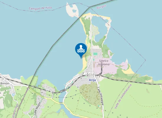 Map of Embalse Ebro Arija Pm2
