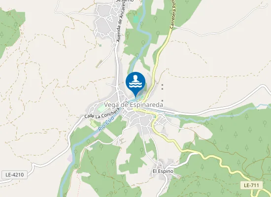 Map of RIO C?A VEGA DE ESPINAREDA PM1