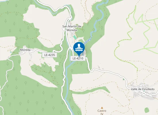 Map of RIO ANCARES VEGA DE ESPINAREDA PM1