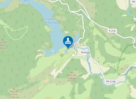 Map of Embalse De Ruesga Cervera De Pisuerga Pm1