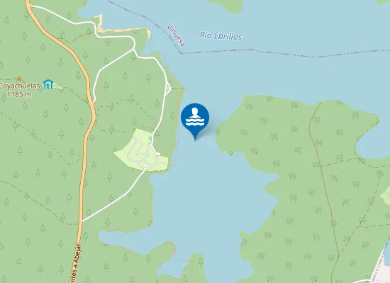 Map of Embalse Cuerda Del Pozo Soria Pm2