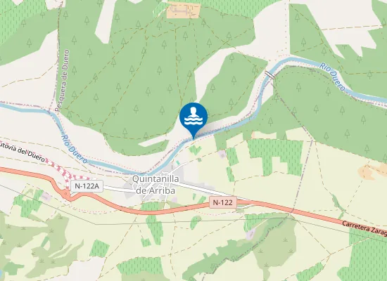 Map of RIO DUERO QUINTANILLA DE ARRIBA PM1