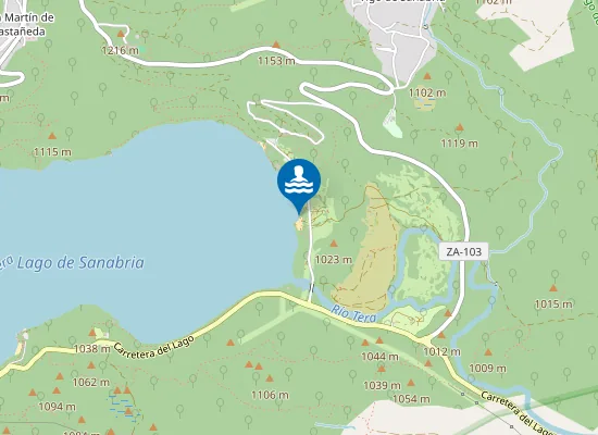 Map of LAGO SANABRIA GALENDE PM2