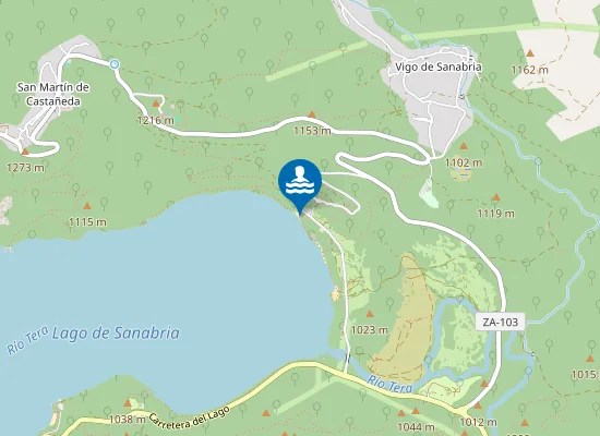 Map of LAGO SANABRIA GALENDE PM3