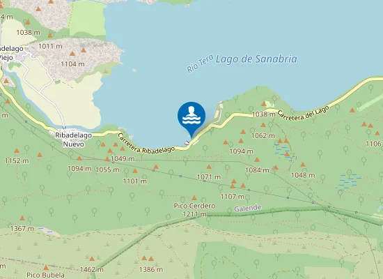Map of LAGO SANABRIA GALENDE PM4